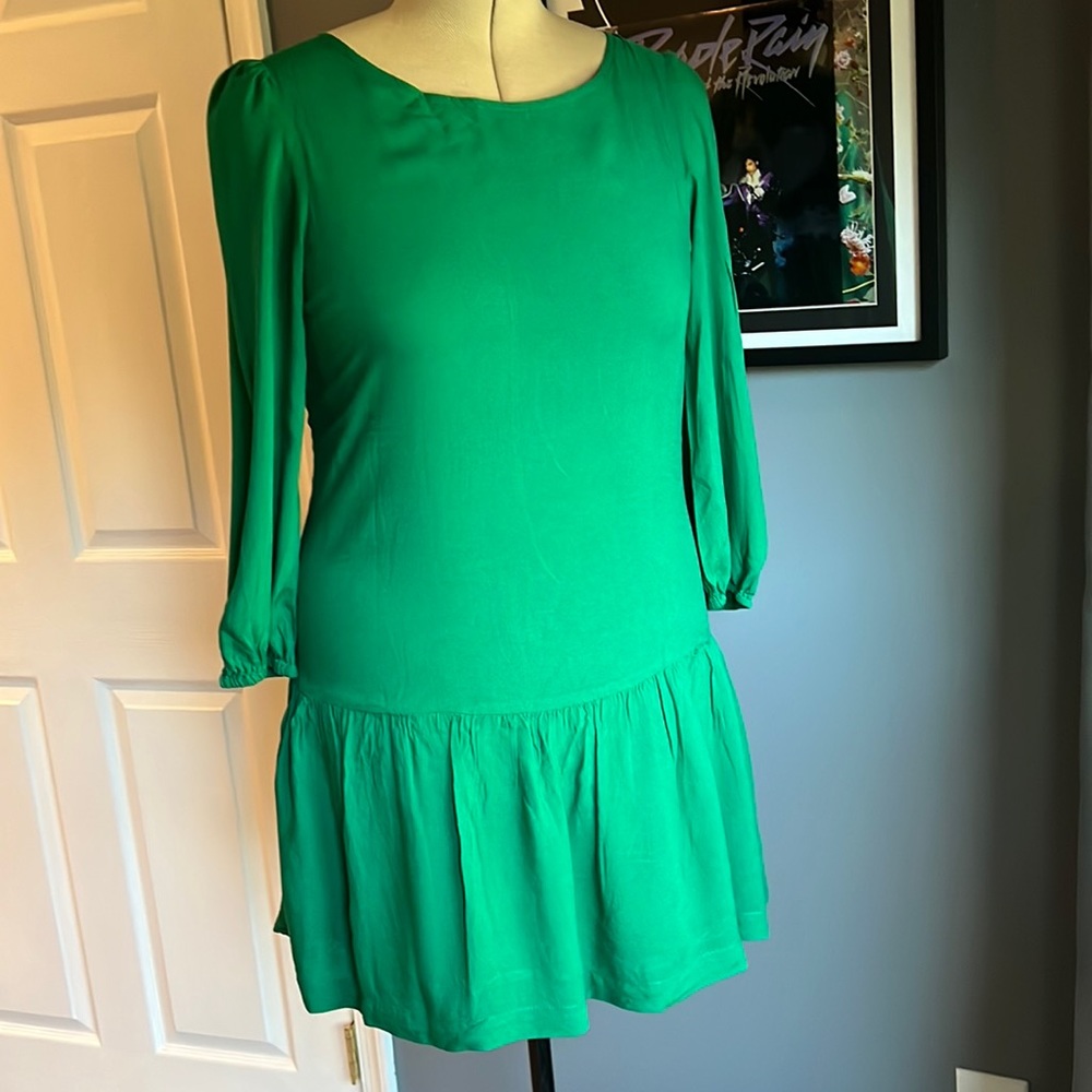 Anthropologie: Meadow Rue, Drop waist dress w/ pockets, size: US 8